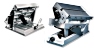Angle clamping tables with T-Slots made from special cast iron. Adjustment with scale and venier 3''. From size 400 x 300 mm with threaded spindle, Pivoting range 0-90° one axis or pivoting range 0-60° 2 levels adjustable