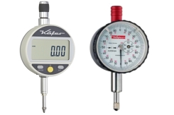 Dial Gauge analog metric or inch, Digital Dial Gauge, Dial Gauges with shock proof and waterproof Dial Gauges. Range up to 100 mm