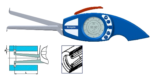 Electric Digital Internal Quicktest Gauge KF495  KF495