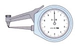 External Dial Caliper Gauge