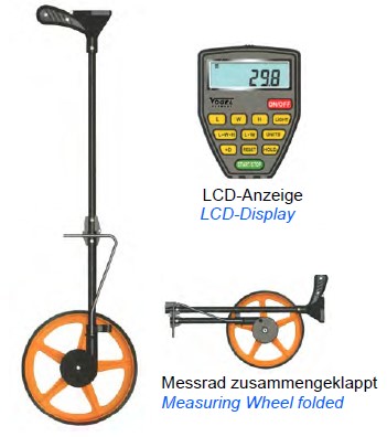 Electr. Digital Measuring Wheel, IP51  V140210