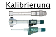 Kalibrierung inkl. Zertifikat Innenmessschraube 2&3-Punkt bis 100 mm LW-208-01