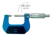 Bügelmessschraube abgesetzte Messspitzen 0 - 25 mm S422025