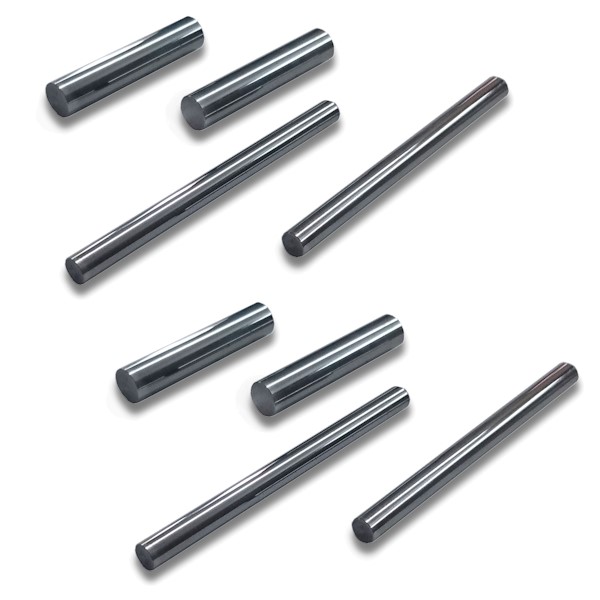 Einzelprüfstifte aus rostfreiem Stahl, ±1,0 µm, Länge 70 mm 16,000 mm - 17,999 mm U1065108