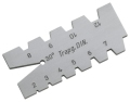 Trapez - Gewindestahllehre  R101101