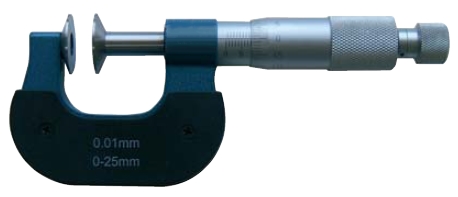 B�gelmessschraube m. Tellermessfl�chen 25 - 50 mm S414050