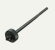 Verl�ngerung m. R�ndel f�r Fisso Optik Haltesysteme � 8x200 mm H5440