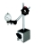Pr�zisions-Magnet-Messstativ Fisso BASE-LINE H�he: 277 mm H570-05
